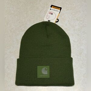 NWT Carhartt Chive Tonal Patch Beanie